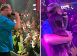 Efi xheloze për Kiarën? Ja çfarë tha teksa Luizi këndonte në skenë