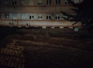 Kush po tenton të ndërtojë natën në të zezë në brendi të poliklinikës “Bit-Pazar” në Shkup?