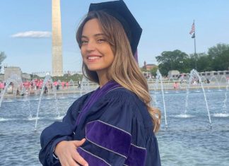 Nga Skënderaji në Washington D.C, e reja kosovare merr titullin master në universitetin prestigjioz