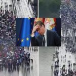 Dush i ftohtë për Vuçiqin: Mijëra qytetarë largohen prej tubimit para se të flas lideri serb