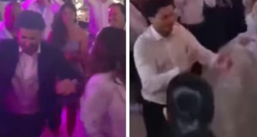 Info Shqip: Abazoviqi ‘humb kontrollin’ në dasmë duke kërcyer (VIDEO)