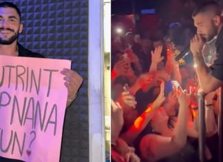 “O Butrint a të jep nëna në katun”, këngëtarin e ngacmojnë gjatë një koncerti në Itali (FOTO)