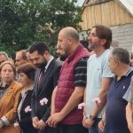 Lloga e Aziri homazhe në varezat e dëshmorëve në Hotël