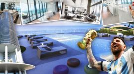 Info Shqip: Publikohen pamjet e apartamentit luksoz që Messi bleu në Miami para transferimit në MLS