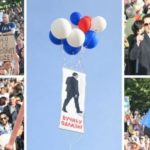 “Vuçiç ik!”, mijëra serbë mbushin rrugët e Beogradit, kërkojnë largimin e presidentit