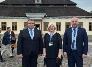 Remzi Mehmedi në Stokholm, pjesëmarrës në Konferencën për demokraci në Evropë