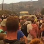 Situatë alarmante nga flakët në Greqi, evakuime nga deti, zjarri ka përfshirë edhe hotelet