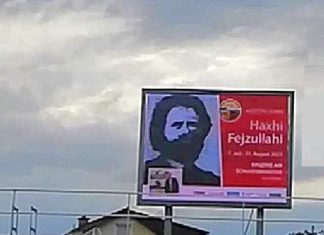 Fotografia e komandantit Adem Jashari vendoset neper billborde në Austri