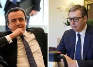 “Skandal!”, Vuçiç “sulmon” Kurtin: Në Tetovë promovoi “Shqipërinë e Madhe”