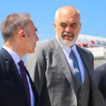 Edi Rama arriti në Shkup (FOTO)