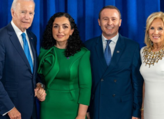 Vjosa Osmani takohet me Bidenin: Aleanca e lirisë, aleanca e përjetshme