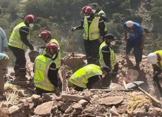 Një grua u nxor e gjallë nga rrënojat, gjashtë ditë pas tërmetit shkatërrues në Marok
