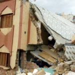 Pamje të frikshme, shihni si “zhduket” pallati pas goditjes së tërmetit (VIDEO)