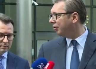 Reagimi i çuditshëm i Vuçiqit pasi pyetet nga gazetari shqiptar për Asociacionin