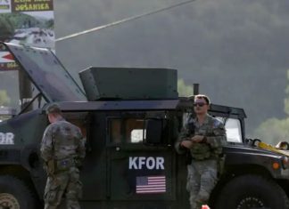 Ministria serbe e Mbrojtjes kërkon që vetëm KFOR-i të ruajë kufirin e Kosovës