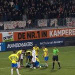 E papritura ndodhi në ndeshjen Waalwijk-Ajax, portieri rrëzohet pa ndjenja