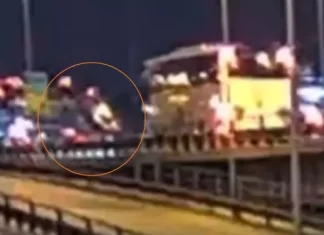 Tragjedia në Venecia: Momenti kur autobusi bie nga ura (VIDEO)