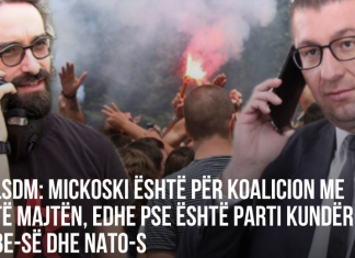 LSDM: Mickoski është për koalicion me të Majtën, edhe pse është parti kundër BE-së dhe NATO-s