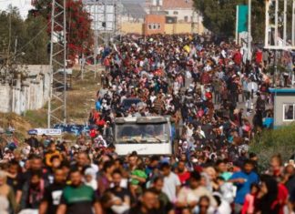 OKB: Rreth 200,000 njerëz kanë ikur nga veriu i Gazës që nga 5 Nëntori