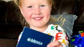 Info Shqip: Vogëlushja gjeniale vendos rekord botëror, lexon që në moshën dy vjeçare