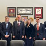 Liderët e LEN-it i fillojnë takimet zyrtare në SHBA, takohen me senatoren Joni Ernst