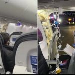 Tmerr në ajër! Avionit plot me pasagjerë i shkëputet dritarja gjatë fluturimit, bën ulje emergjente (VIDEO)