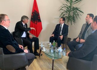 Taravari dhe Sela në takim me Albin Kurtin! Ja çfarë biseduan