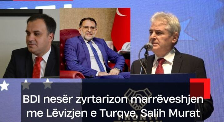 BDI nesër zyrtarizon marrëveshjen me Lëvizjen e Turqve, Salih Murat dhe Sulejman Baki