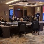Bujar Osmani prezanton programin si kandidat për president para krerëve të Frontit Evropian (VIDEO)