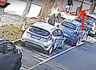 “Çmendet” shqiptari në Itali, e përplas me makinë ish të dashurën pasi nuk pranoi dot ndarjen (VIDEO)