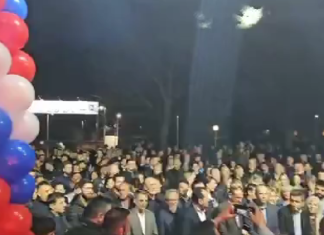 VLEN nuk ndalet, hap sonte shtabin zgjedhor në Strugë (VIDEO)