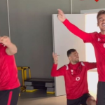 Trendit më viral të Tik-Tok në Shqipëri i bashkohen dhe djemtë e kombëtares kuqezi (VIDEO)