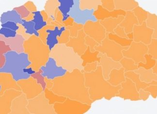 Siljanovska fitoi në 60 komuna, Pendarovski në tre, Osmani në 15, Taravari në dy