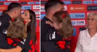 Info Shqip: Nëna e uron Granit Xhakën pas triumfit në Bundesliga: Urime djali jem