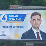 Vandalizohet billbordi i Bujar Osmanit. Shkak retorika nacionaliste kundër tij
