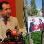 Bekim Qoku nxjer foto nga Mitrovica ku shihen të vendosura posterat “Bujar Osmani non grata”
