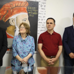 Patricia Nugee me ekspozitën e saj “Kujtesa për Skënderbeun” mysafire në Tetovë
