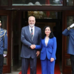 25-vjetori i çlirimit të Kosovës, Presidentja Vjosa Osmani pret kryeministrin Edi Rama