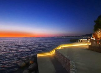 Rama ndan pamjet: Ndizen dritat mbi ‘Bypass-in’ këmbësor të Lungomares 2