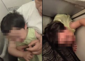 Tmerr në avion! Po qante gjatë fluturimit, dy gra mbyllin në tualet fëmijën 1 vjeç (VIDEO)
