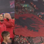 “Wembley” flet shqip, shikoni momentin e ekzekutimit të himnit dhe koreografinë e tifozëve të Kombëtares