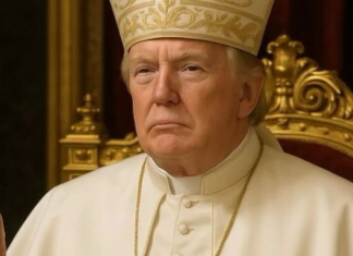 Shtëpia e Bardhë publikon foton me AI, Trump shfaqet i veshur si Papë