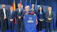 Info Shqip: Arrihet marrëveshja në Frontin Evropian – zbulohen emrat për Dibrën. Strugën, Gostivarin dhe Çairin