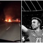 Pamjet e tmerrit! Lamborghini në flakë, momenti kur Jota dhe i vëllai po “digjeshin për së gjalli” (VIDEO)
