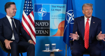 Info Shqip: Trump në takim me Rutte thotë sërish se e ndali luftën mes Kosovës dhe Serbisë