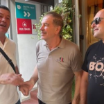 Takohen legjendat e boksit shqiptar, Luan Krasniqi dhe Aziz Salihu