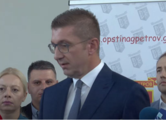 Mickoski: Në 72 orët e para si kryetar, Gjorgjievski do ta pastrojë Shkupin nga mbeturinat! Do të ketë përgjegjësi për ata që ikin