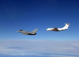 Tre avionë rus futen në territorin e Estonisë