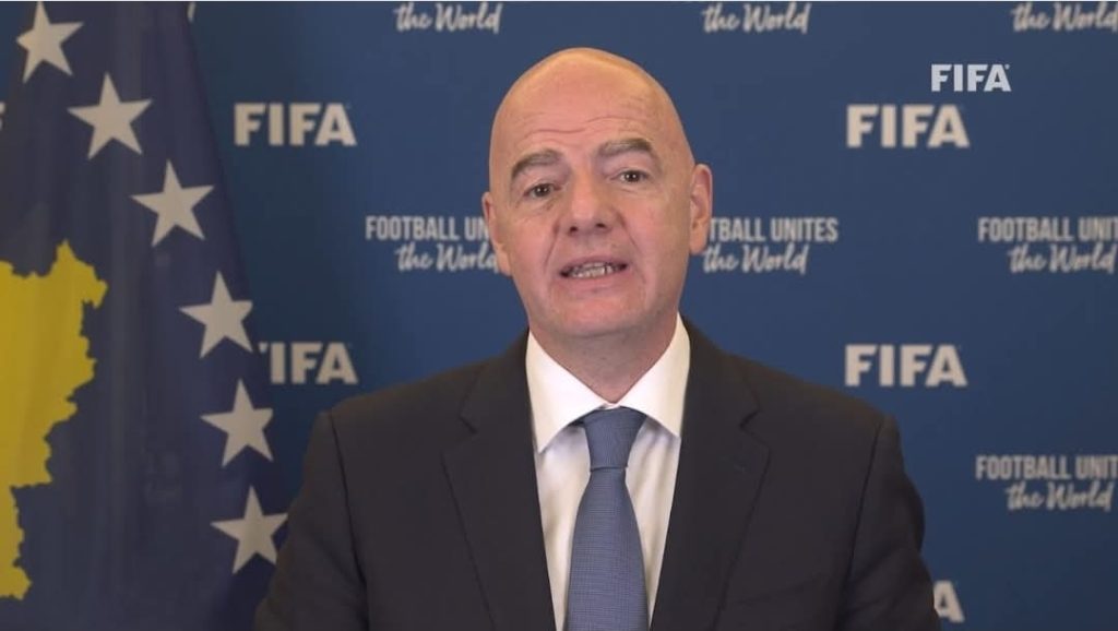 Info Shqip: Presidenti i FIFA-s, Infantino: Sot askush nuk dëshiron të luajë kundër Kosovës, frikësohen se humbin