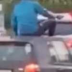 Qëndronte mbi veturë dhe brohoriste bulevardit të Shkupit, ndëshkohen dy persona (VIDEO)